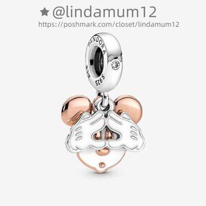 Pandora Disney Mickey Mouse Double Dangle Charm